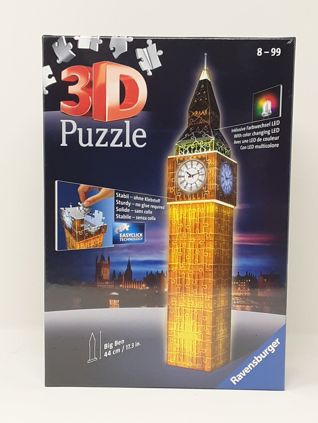 3d puzzle - big ben, london
