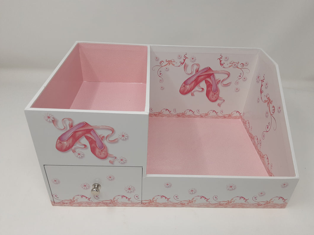 Ballet Shoe Cosmetic & Storage Box