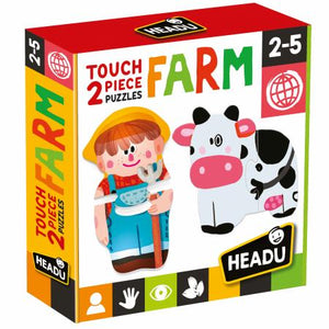 2 pieces Puzzle Touch Farm