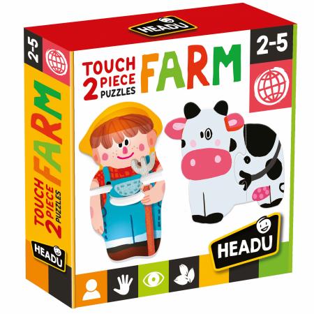 2 pieces Puzzle Touch Farm