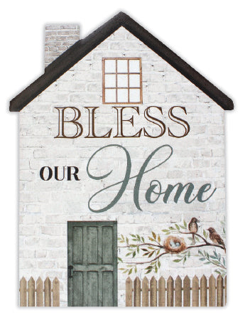 BLESS OUR HOME PLAQUE, new home