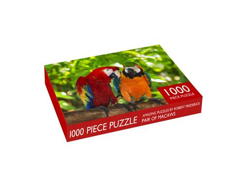 1000pce jigsaw puzzle macaw birds