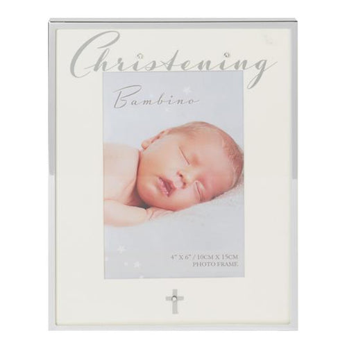 BAMBINO SILVERPLATED PHOTO FRAME - CHRISTENING 4