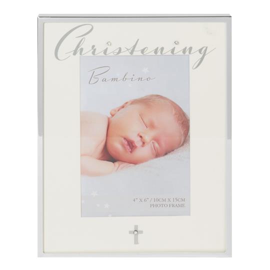 BAMBINO SILVERPLATED PHOTO FRAME - CHRISTENING 4