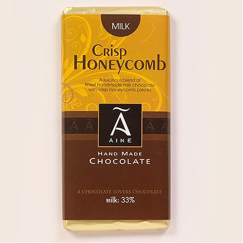 AINE HAND MADE CHOCOLATE 100g Milk Honeycomb Crisp