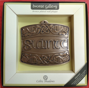 Bronze Gallery - Slainte Wall Plaque