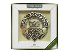 Load image into Gallery viewer, Bronze Gallery Claddagh Ring Plaque
