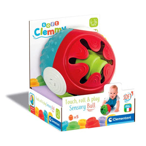 Clementoni SOFT CLEMMY - TOUCH & PLAY SENSORY BALL
