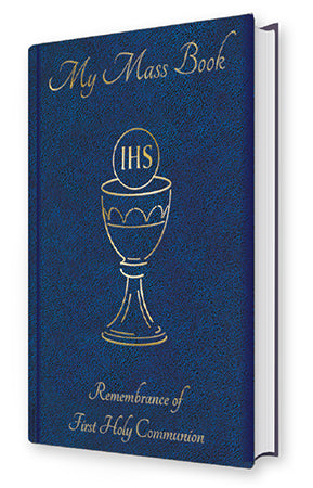 First Holy Communion Book Hardback Blue