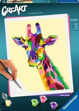 Load image into Gallery viewer, CreArt Paint by Numbers - Funky Giraffe
