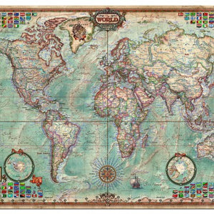 Educa Borras - World Map 4000 piece Jigsaw Puzzle