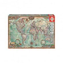 Load image into Gallery viewer, Educa Borras - World Map 4000 piece Jigsaw Puzzle
