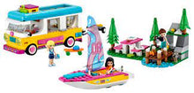 Load image into Gallery viewer, Lego Friends Forest Camper Van and Sailboat
