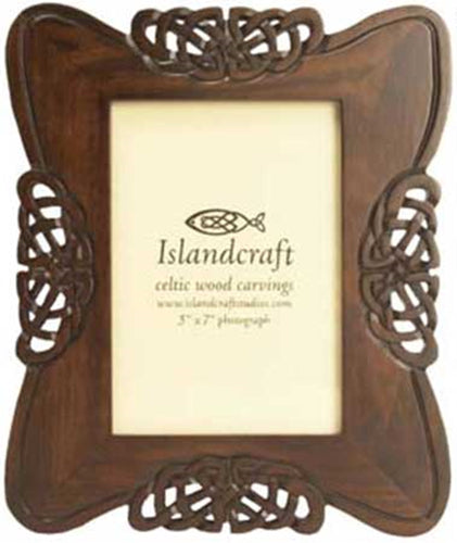 Islandcraft Celtic Wood Photo Frame