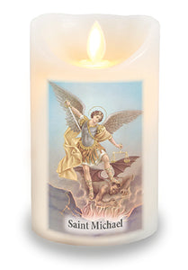 LED Candle/Scented Wax/Timer/St.Michael (86689)
