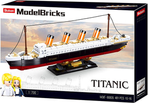 Model Titanic bricks playset