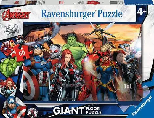Ravensburger Avengers Giant Floor Puzzle, 60pc