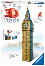 Load image into Gallery viewer, Ravensburger Big Ben, 216 piece 3D Jigsaw Puzzle
