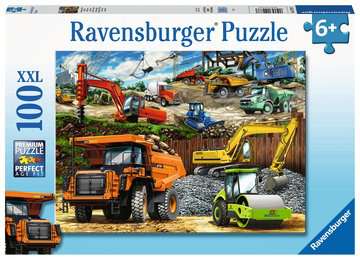 Ravensburger Construction Vehicles XXL 100pc puzzle