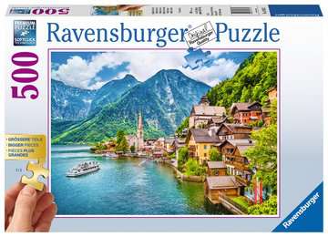 Ravensburger Hallstadt, Austria, Extra Large 500pc puzzle