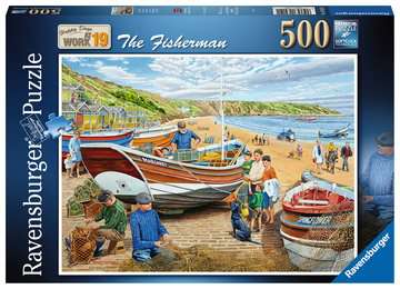 Ravensburger Happy Days at Work, The Fisherman, 500pc puzzle