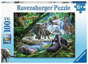 Ravensburger Jungle Families XXL 100pc puzzle