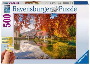 Ravensburger Peaceful Mill, Extra Large 500pc puzzle