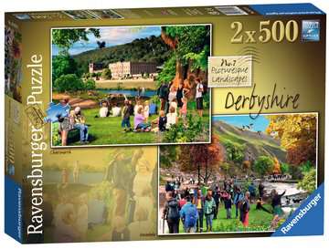 Ravensburger Picturesque Derbyshire 2x 500pc