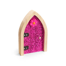 Load image into Gallery viewer, The Irish Fairy Door Pink Glitter Door
