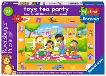 My First Floor Puzzle Toys Tea Party 16pc