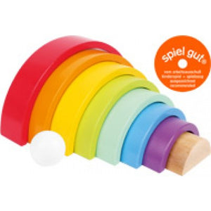 Wooden Building Blocks Large Rainbow